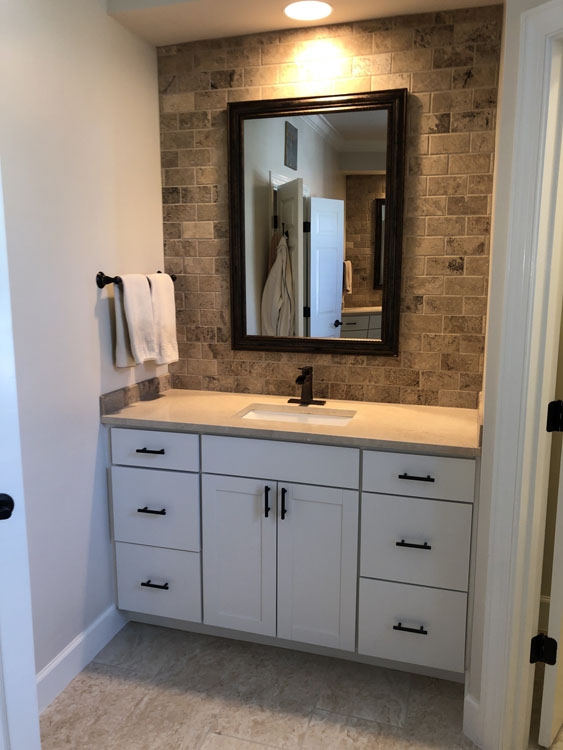 Bathroom Cabinets Installation