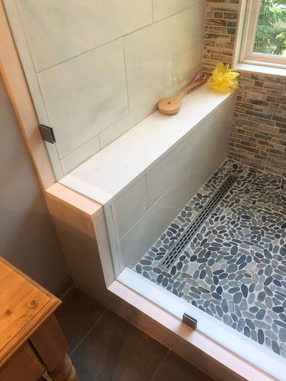 New Bathroom Tiles