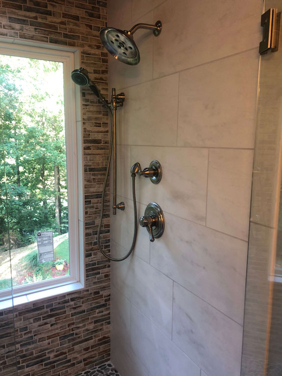 New Shower Installation