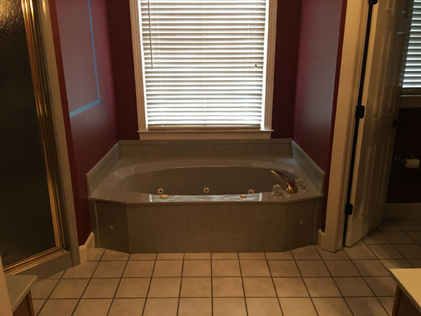 Tub Installation Project