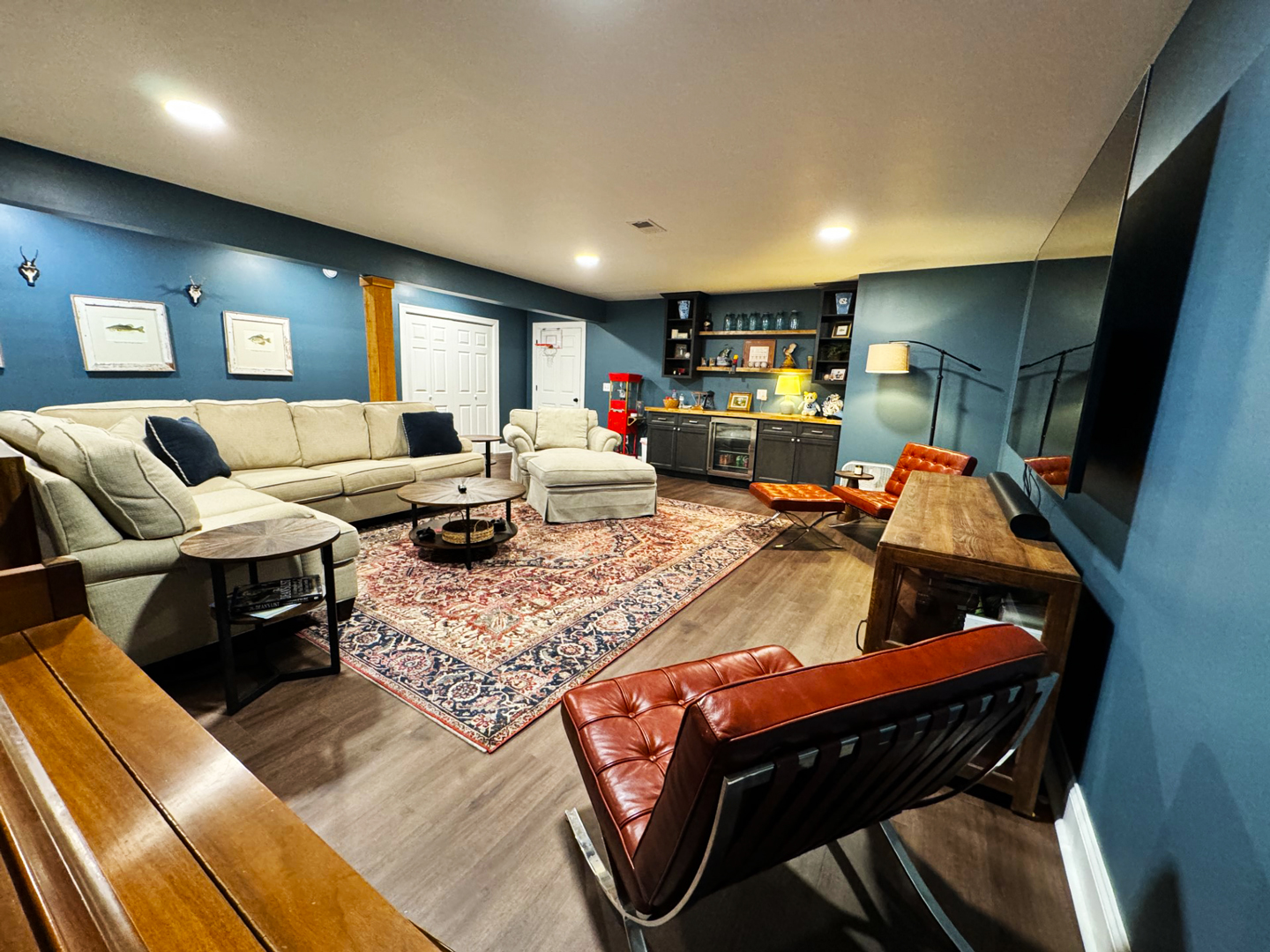 Finished Basement Ideas | Adding Comfort and Function | Reliable Design ...