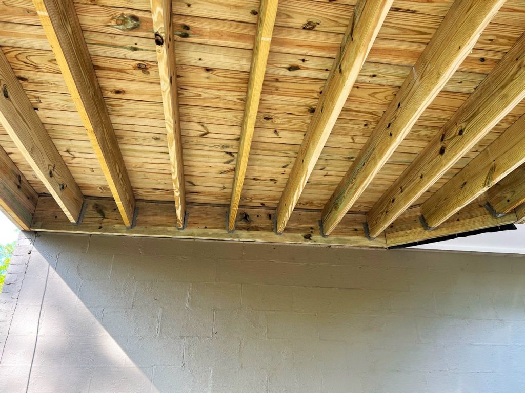 wooden deck repair picture